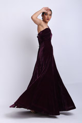 Velvet Gownedit clips